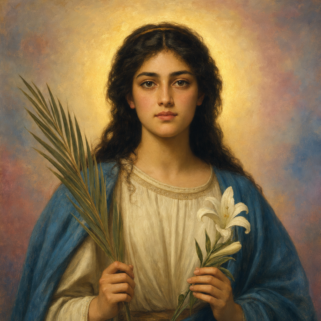 Portrait of St. Nympha