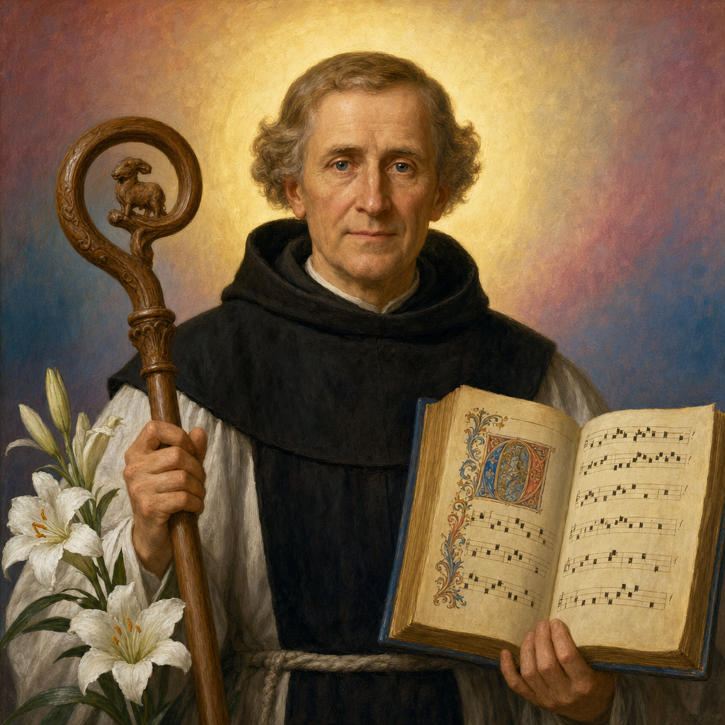 Portrait of St. Odo of Cluny