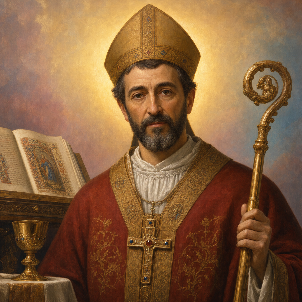 Portrait of St. Odo of Urgell