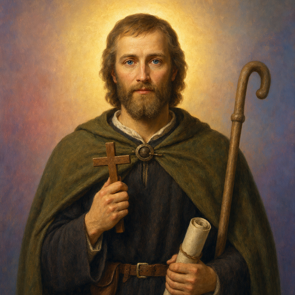 Portrait of St. Odulf