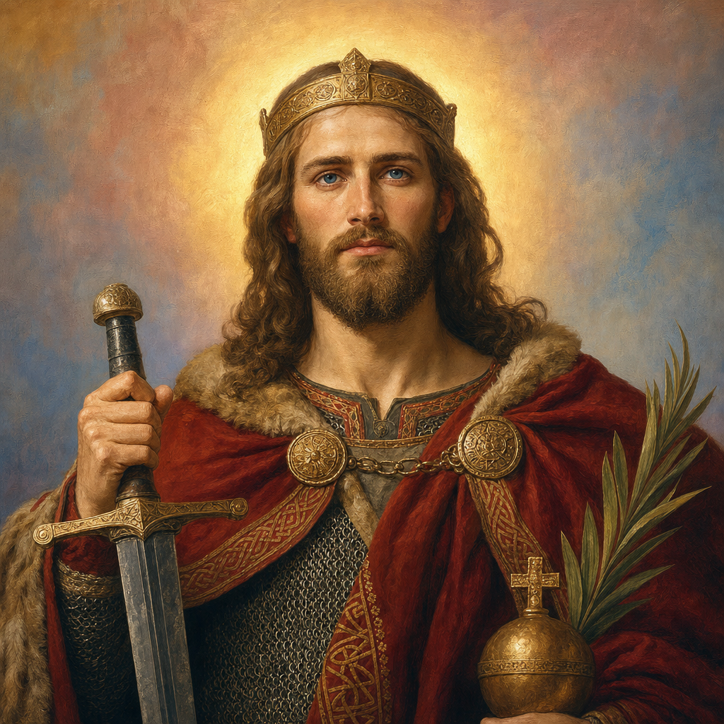 Portrait of St. Olaf II of Norway