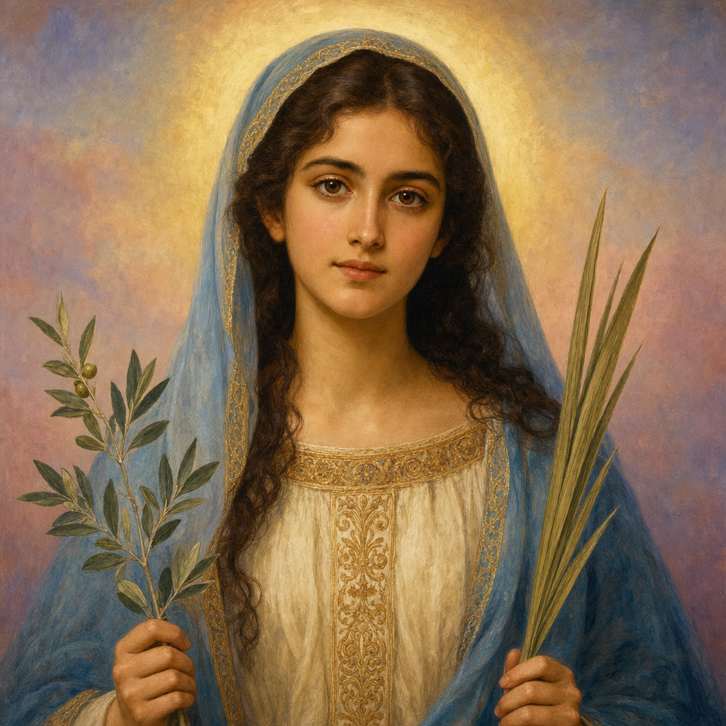 Portrait of St. Olivia of Palermo