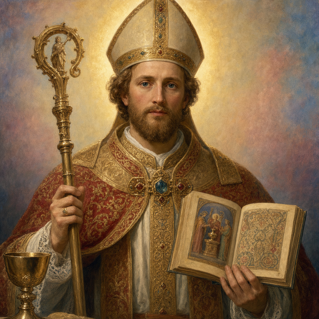 Portrait of St. Osmund of Salisbury