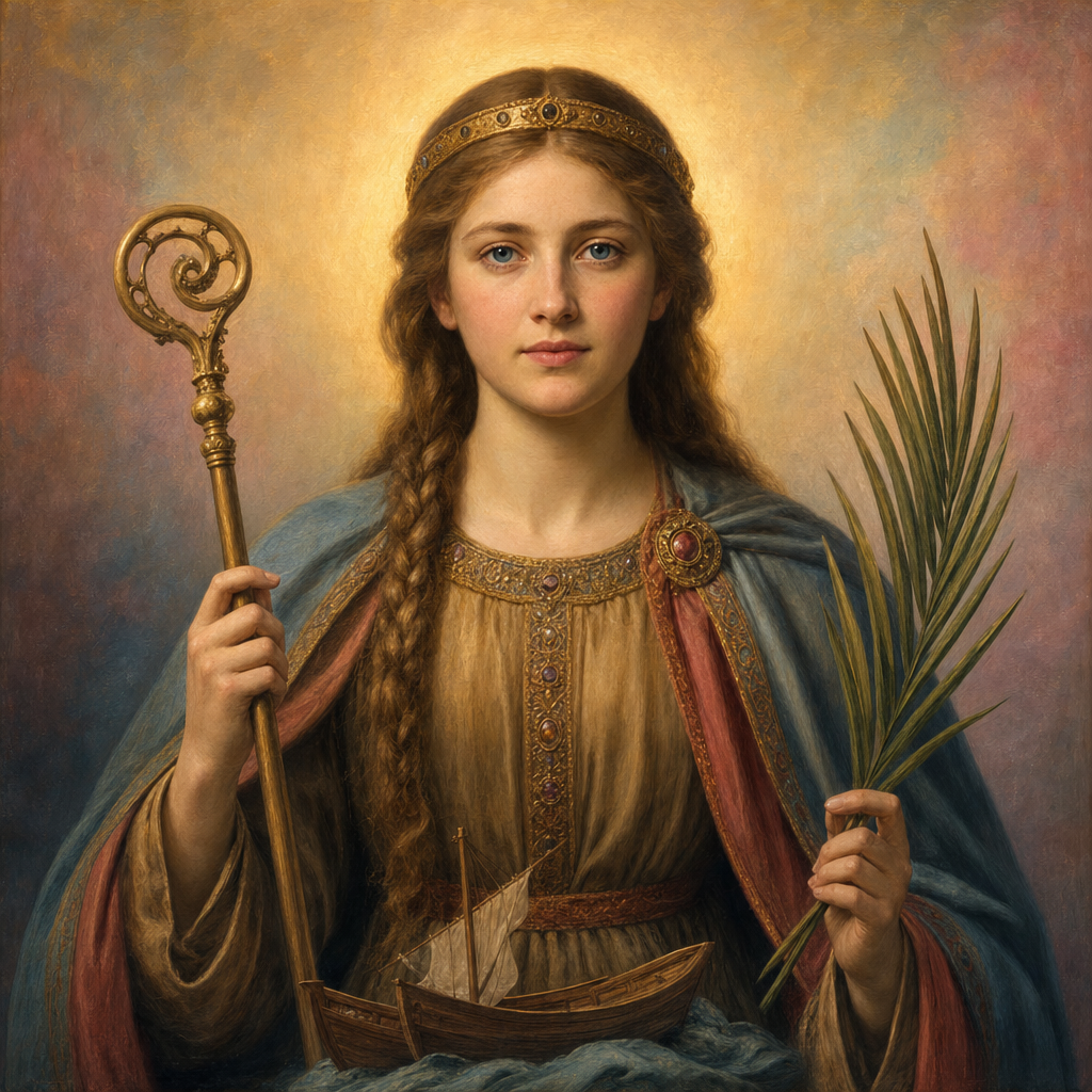 Portrait of St. Osyth