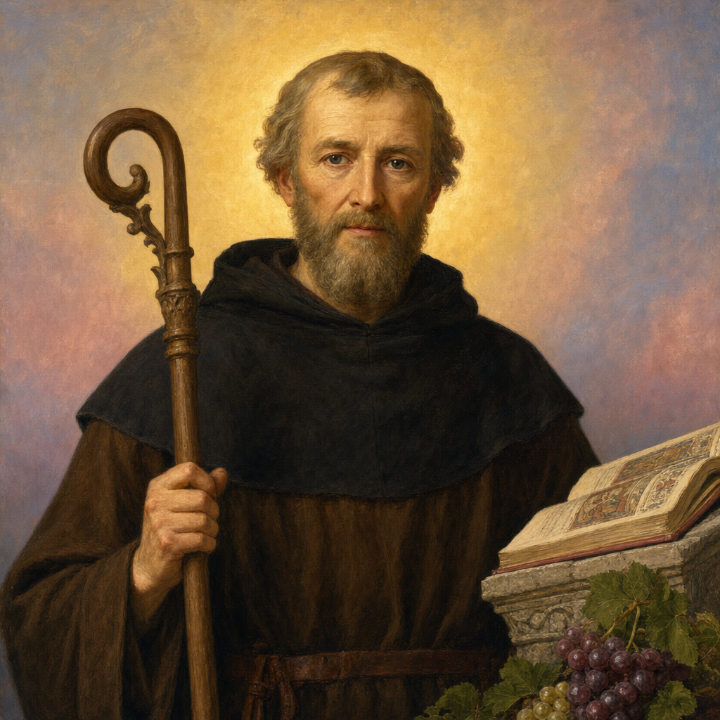 Portrait of St. Othmar