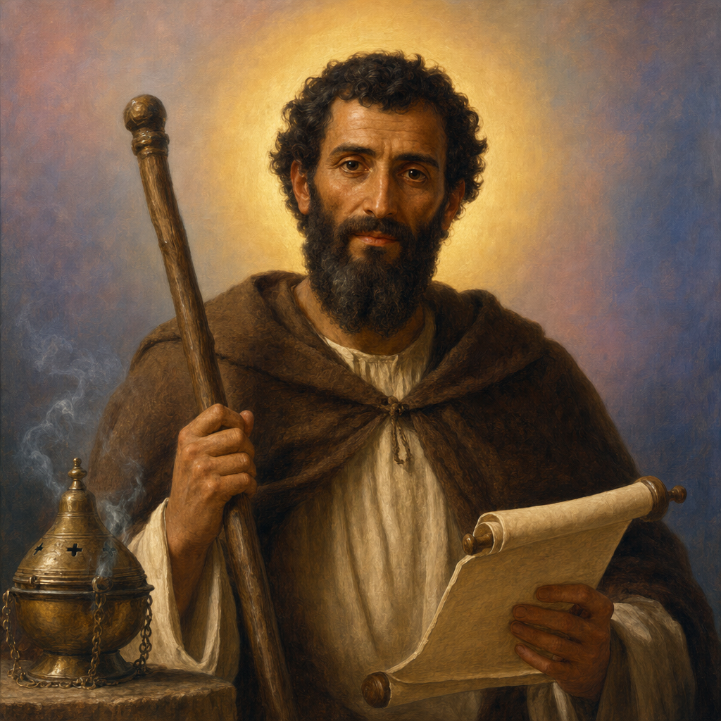 Portrait of St. Pachomius