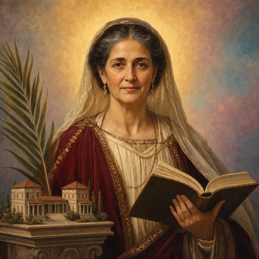Portrait of St. Paula of Rome