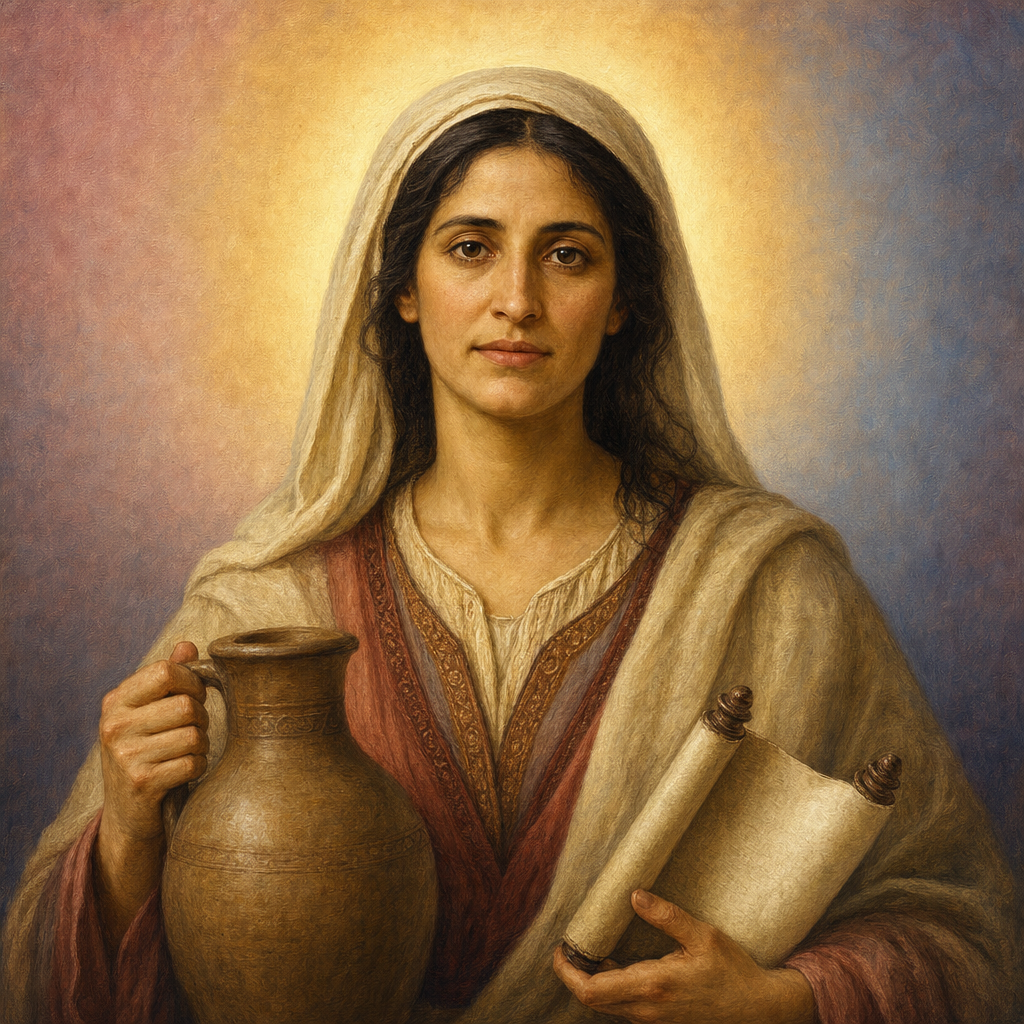 Portrait of St. Photina the Samaritan Woman