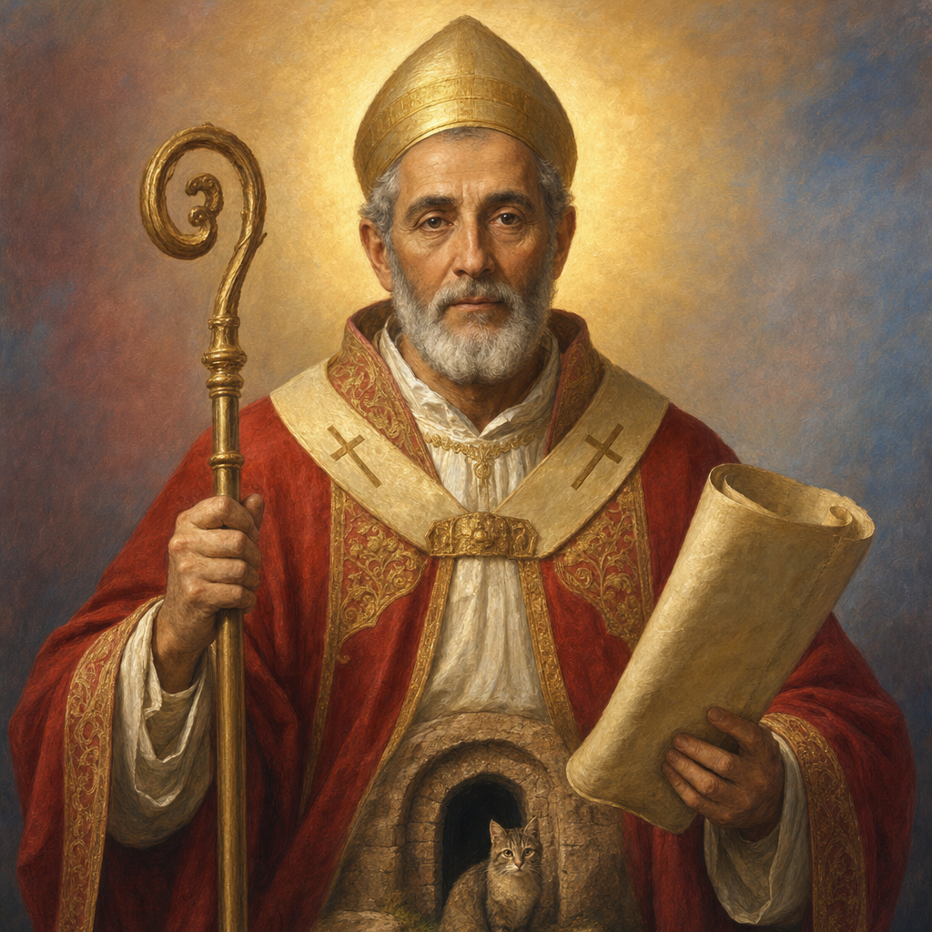 Portrait of Pope St. Damasus I