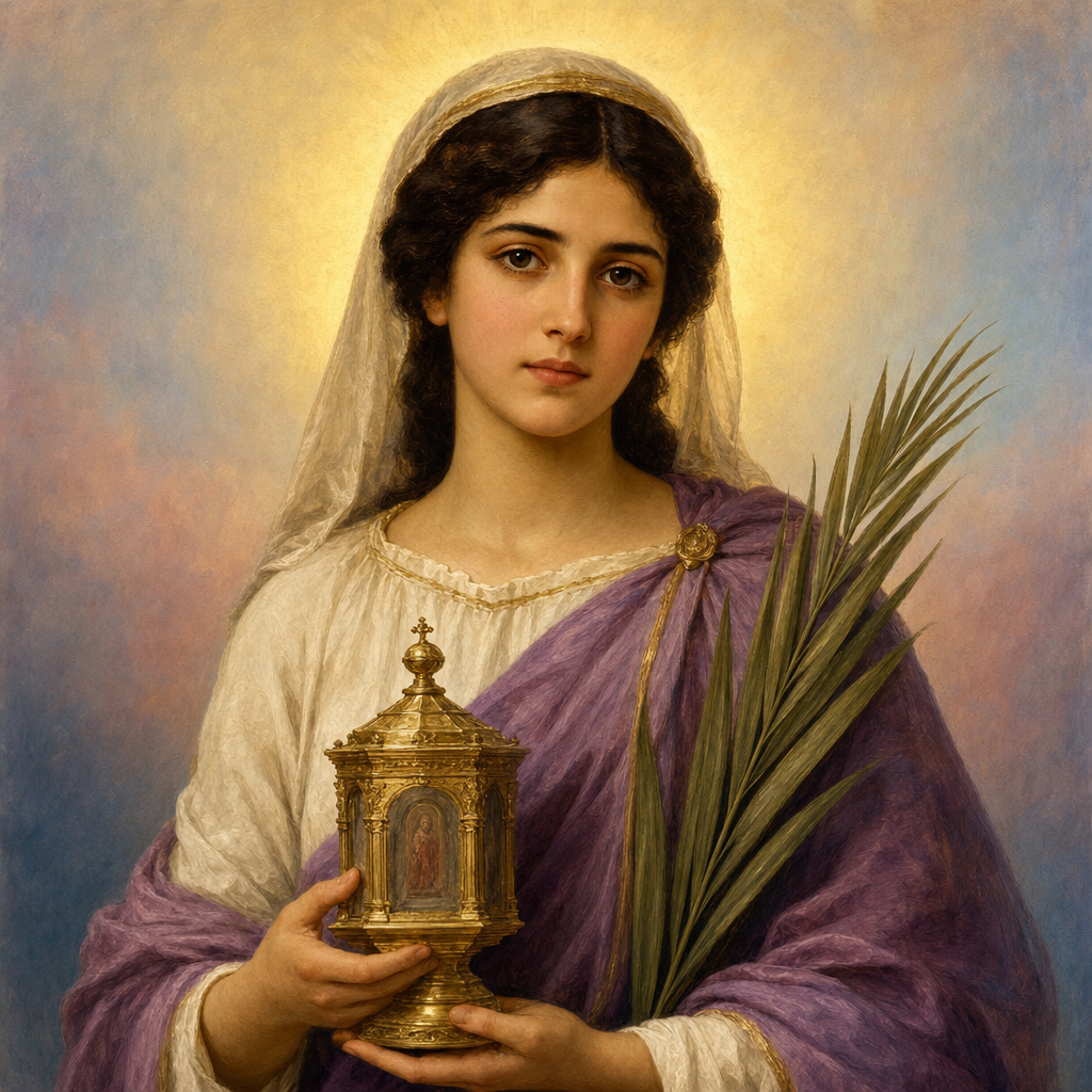 Portrait of St. Praxedes