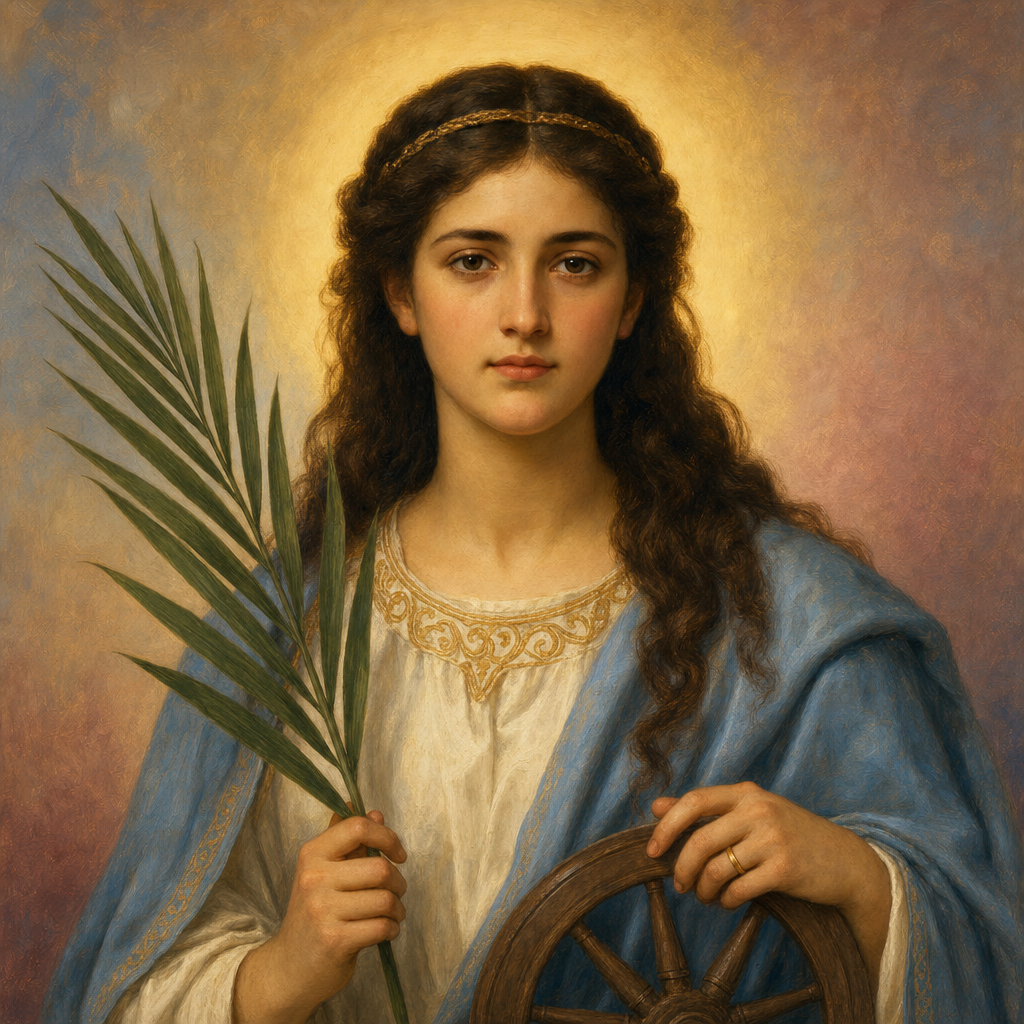 Portrait of St. Prisca