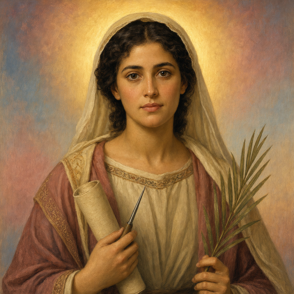 Portrait of St. Priscilla
