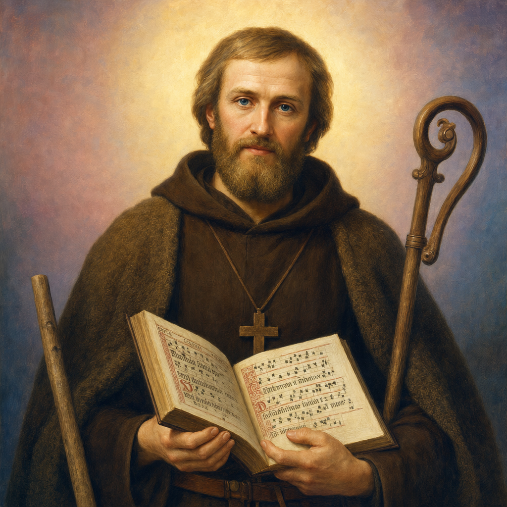 Portrait of St. Procopius of Sázava