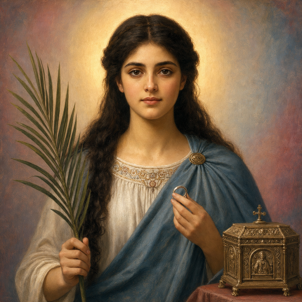 Portrait of St. Quiteria