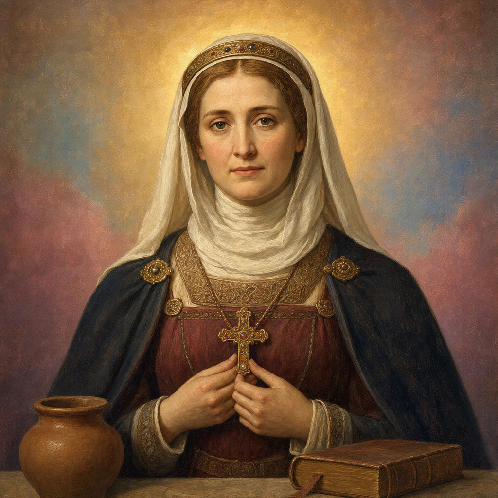 Portrait of St. Radegund