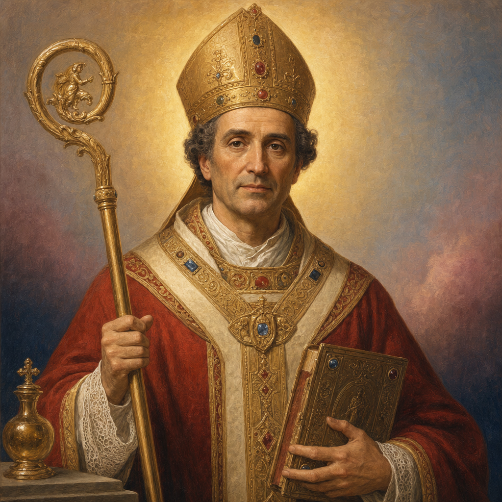 Portrait of St. Remigius of Reims