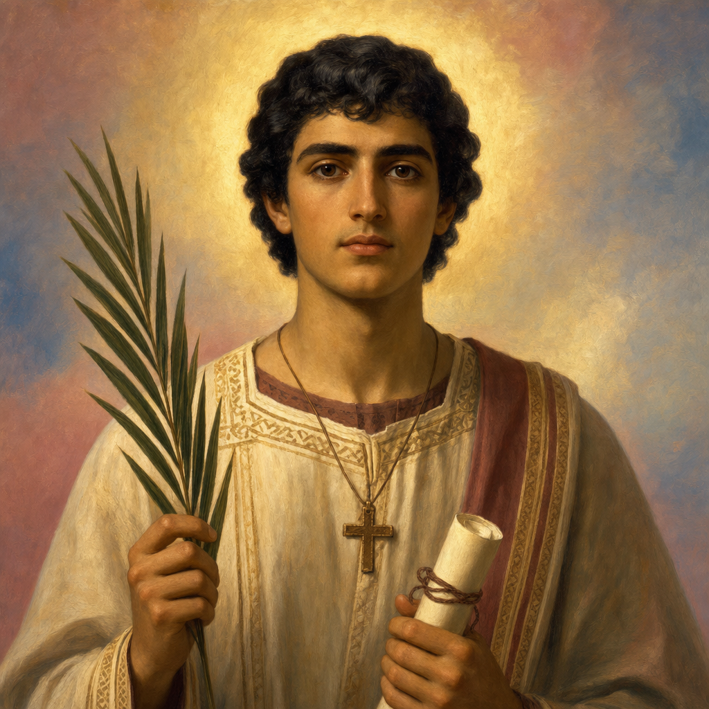 Portrait of St. Romanus of Antioch