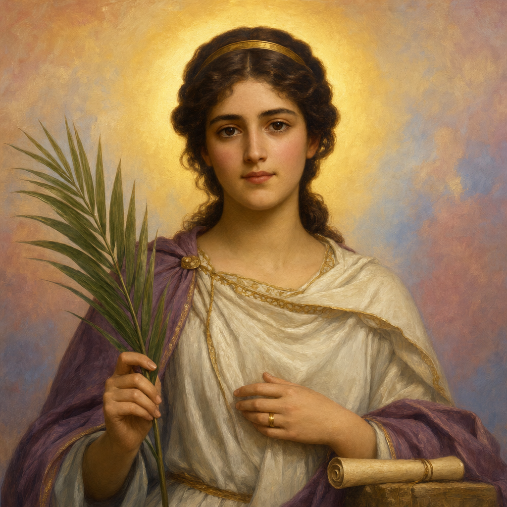 Portrait of St. Rufina of Rome