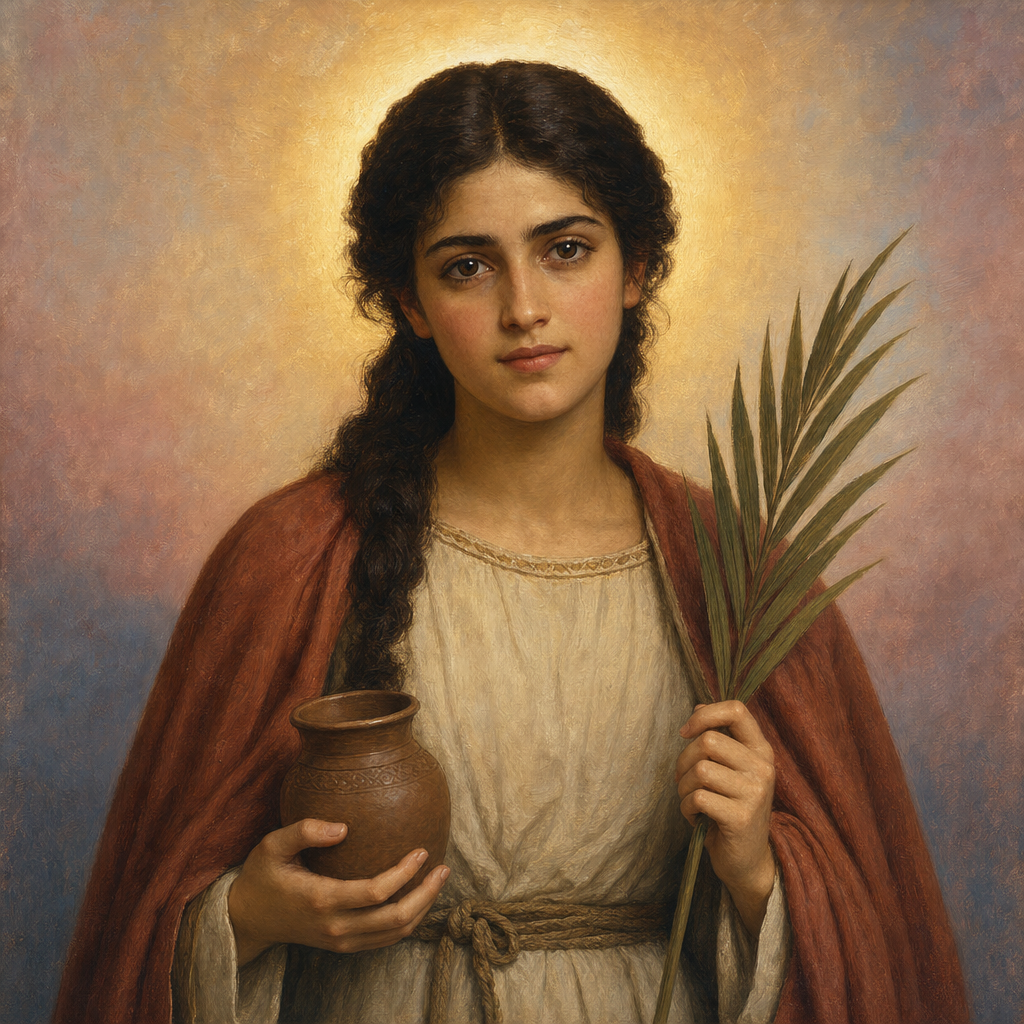 Portrait of St. Rufina of Seville
