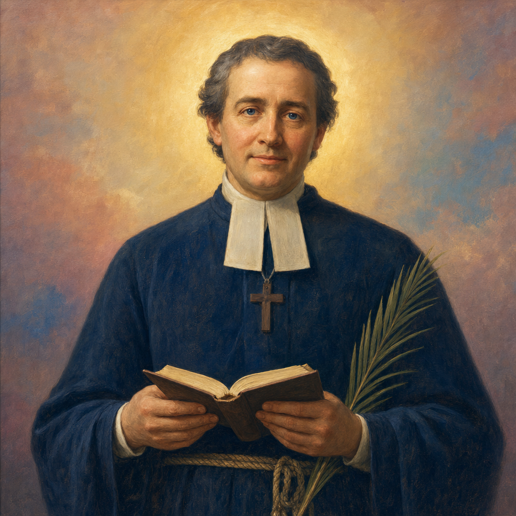 Portrait of St. Salomon Leclercq