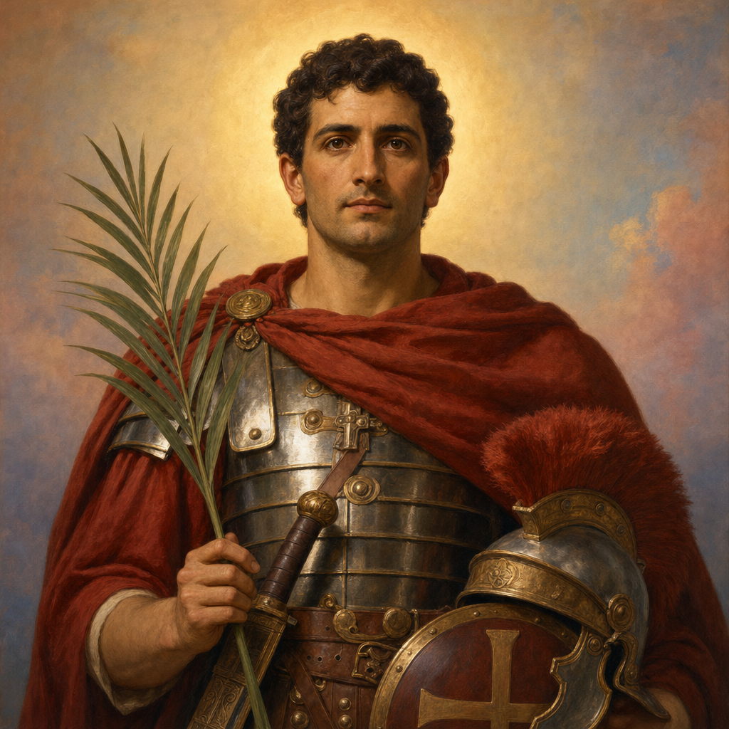 Portrait of St. Secundus of Asti