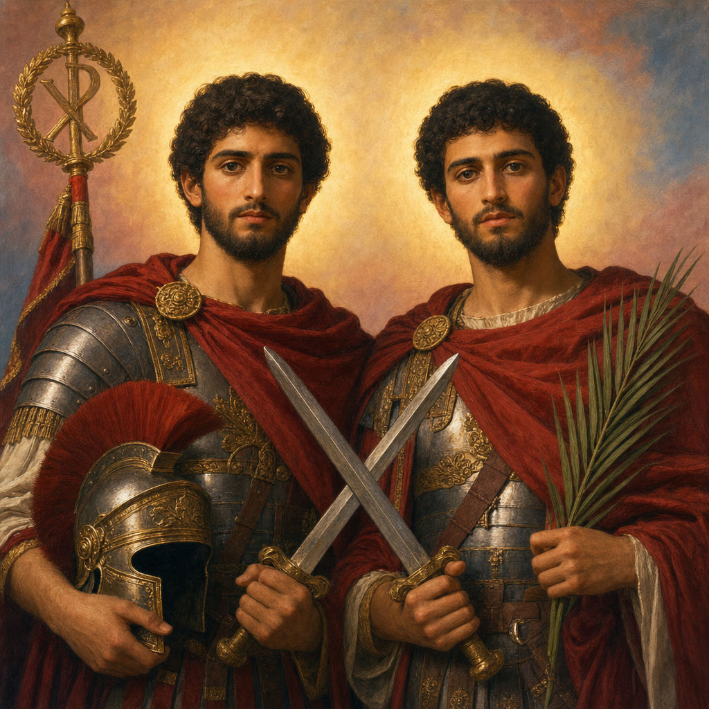 Portrait of St. Sergius and St. Bacchus