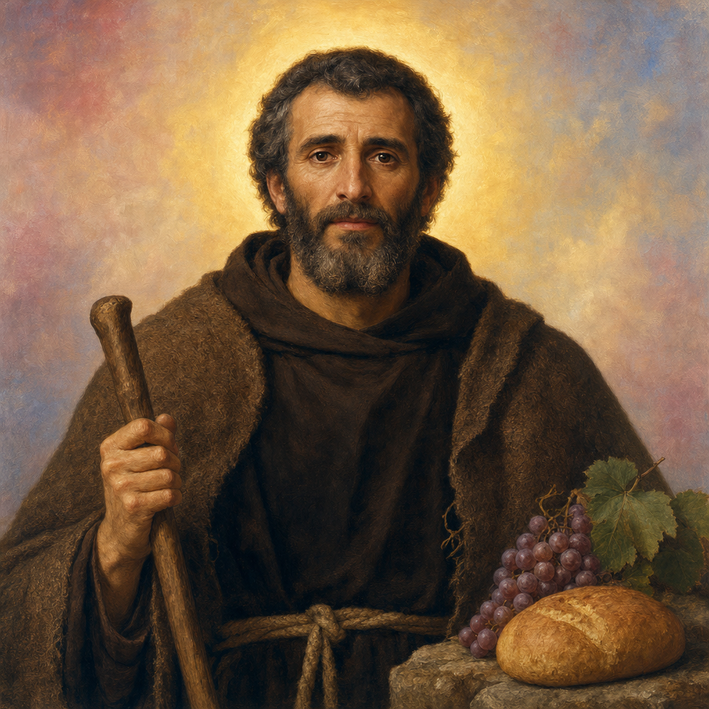 Portrait of St. Severin of Noricum