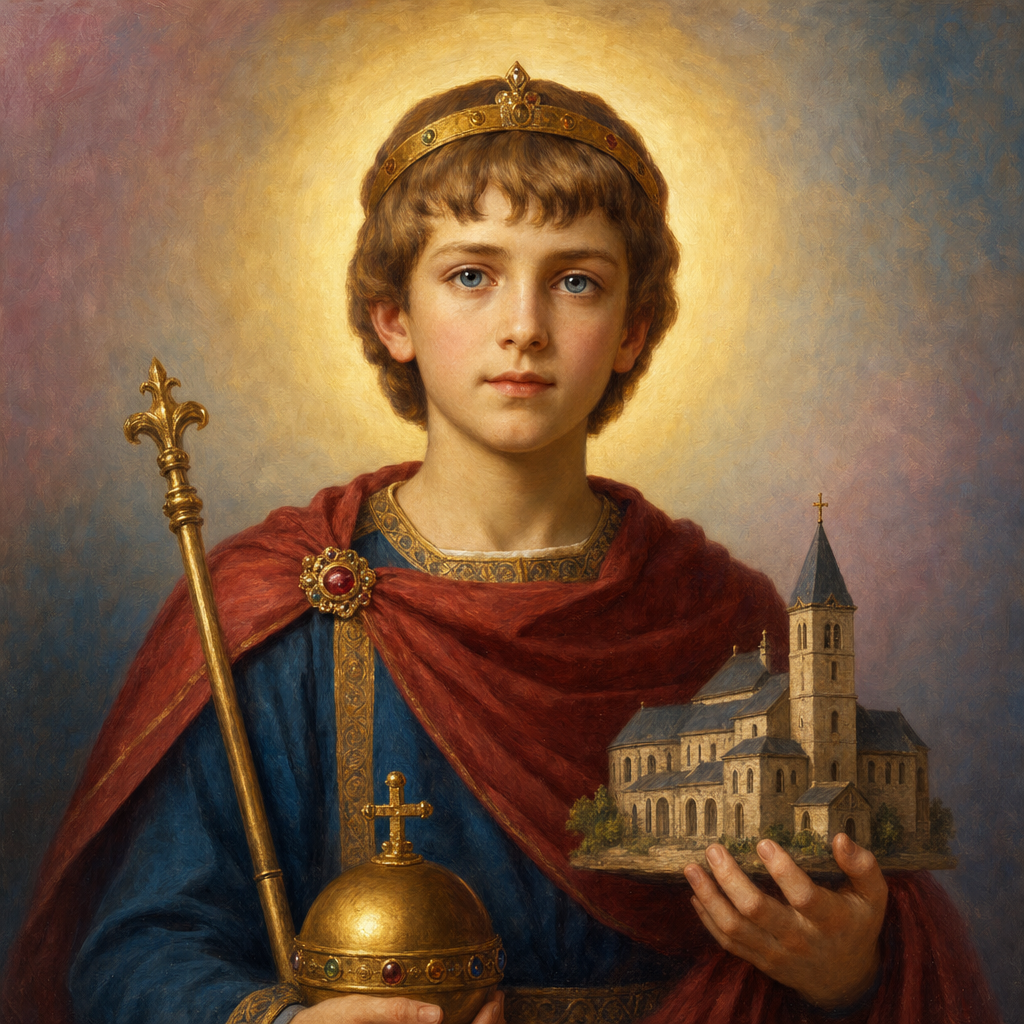 Portrait of St. Sigebert III