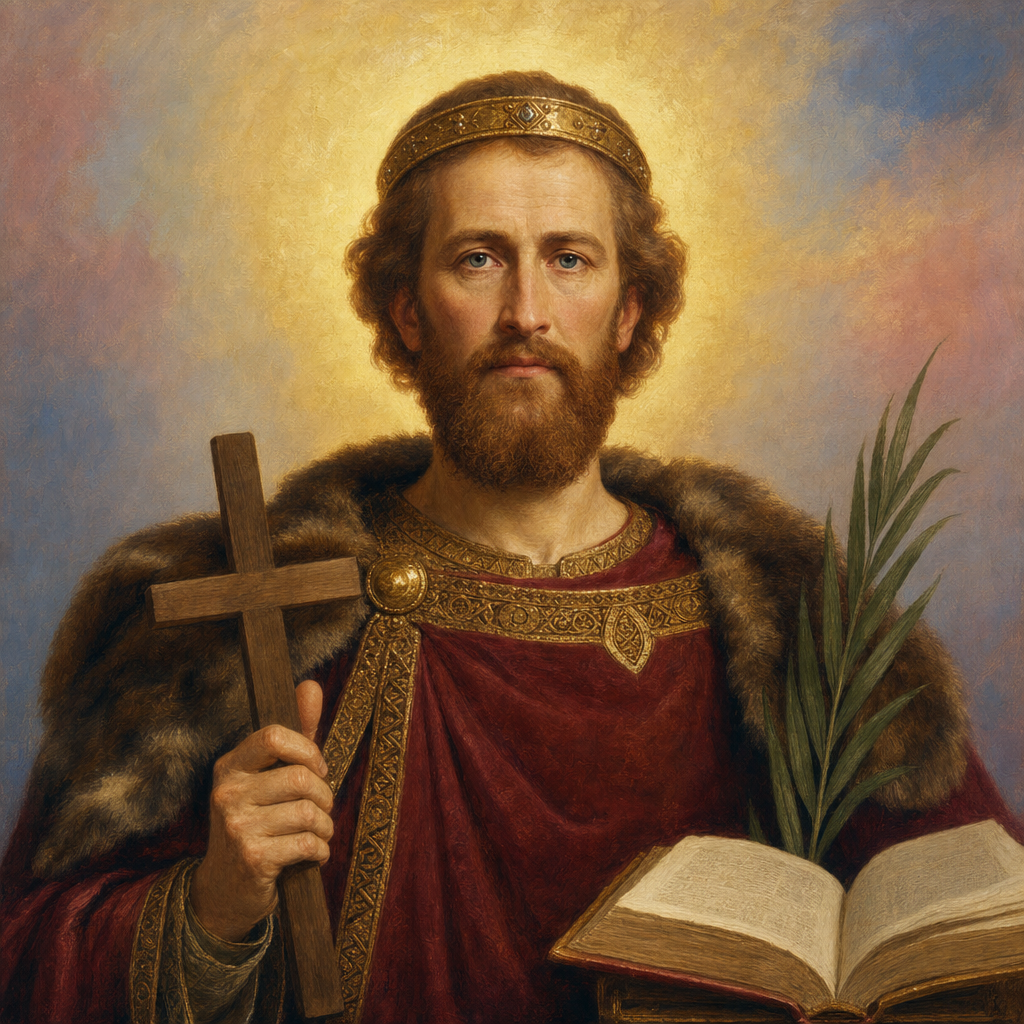 Portrait of St. Sigismund of Burgundy