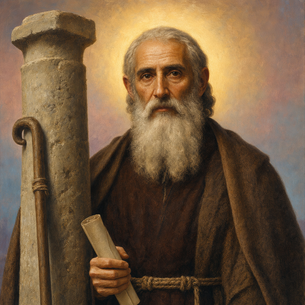 Portrait of St. Simeon Stylites the Elder