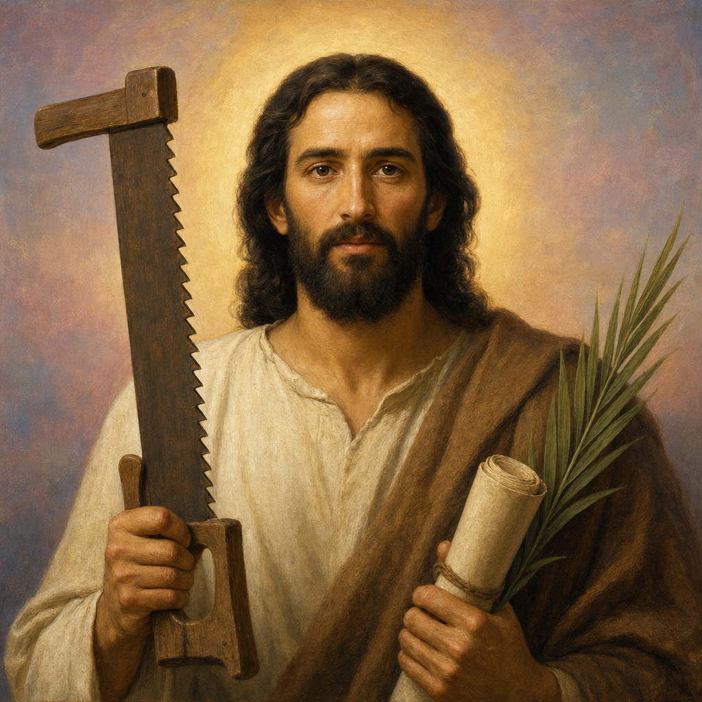 Portrait of St. Simon the Apostle