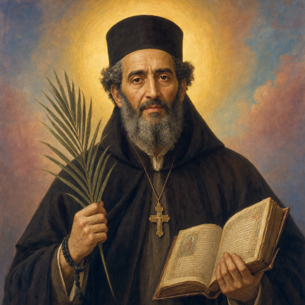 Portrait of St. Stephen of Mar Saba