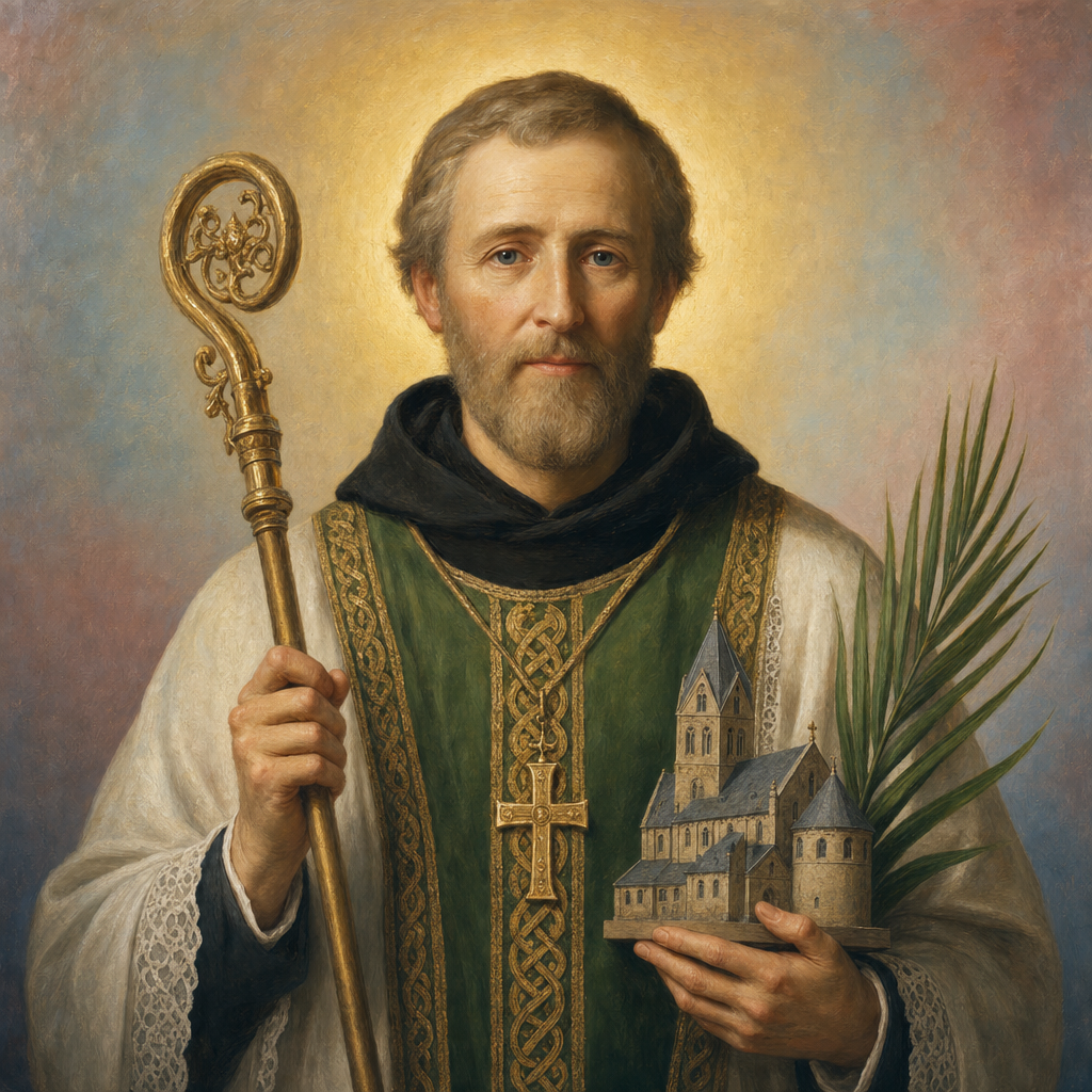 Portrait of St. Suitbert