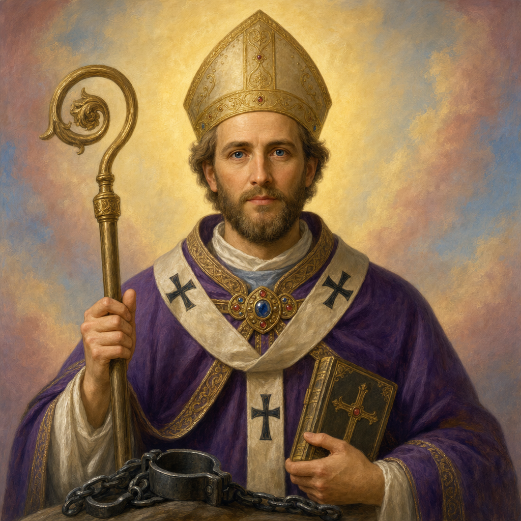 Portrait of St. Sulpicius the Pious