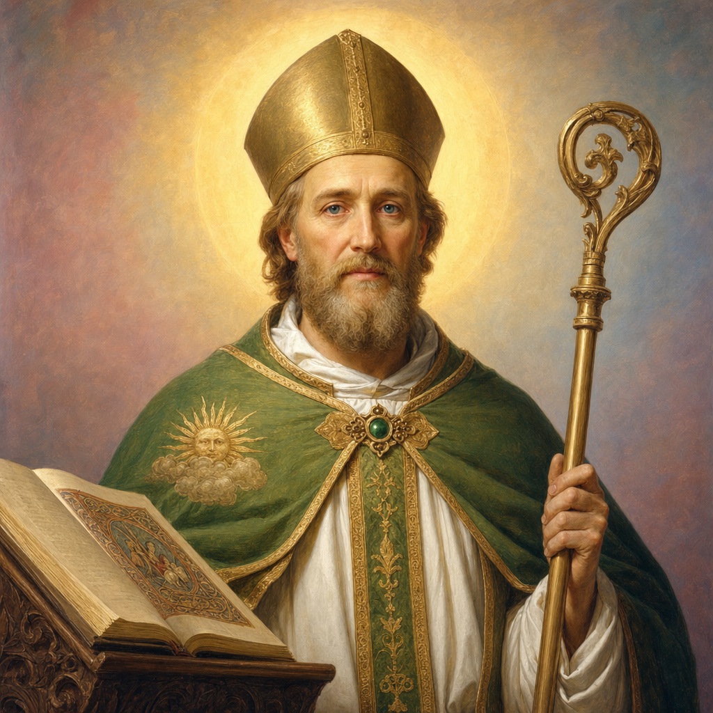 Portrait of St. Swithun