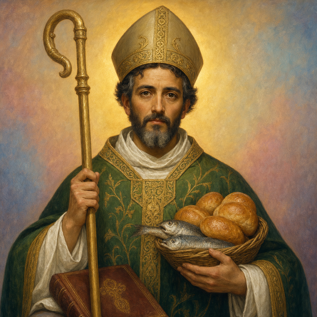 Portrait of St. Syrus of Pavia