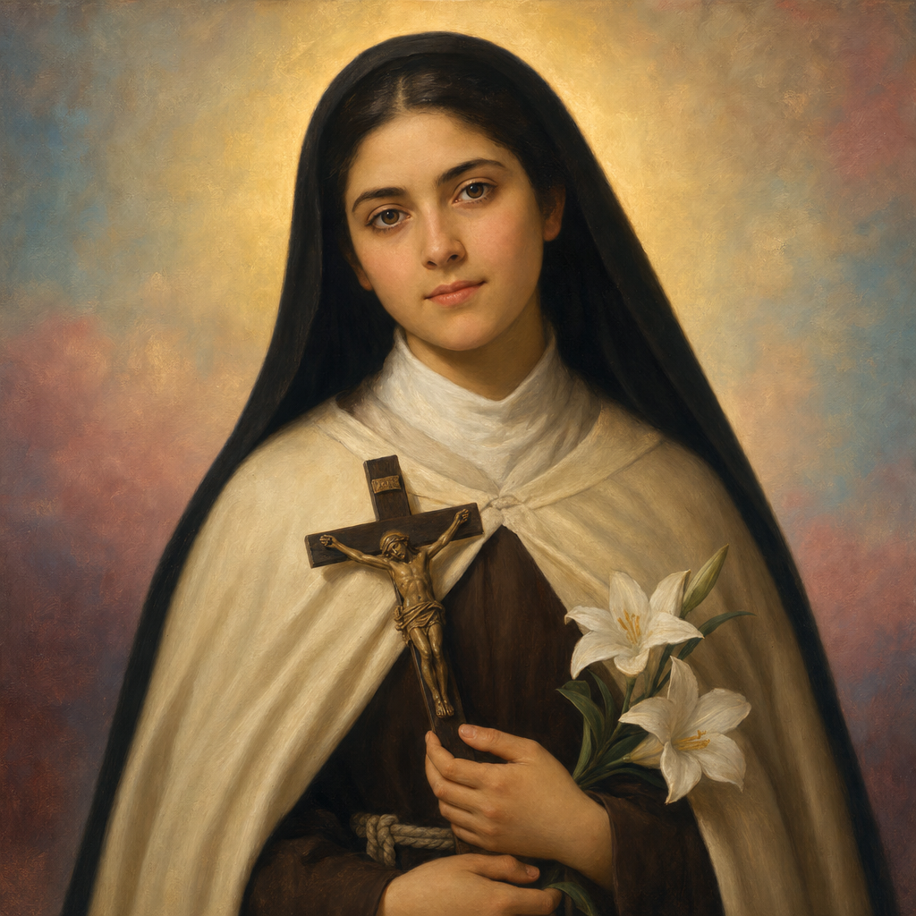 Portrait of St. Teresa of Jesus of Los Andes