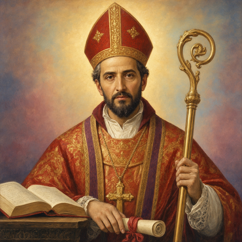 Portrait of St. Turibius of Mogrovejo