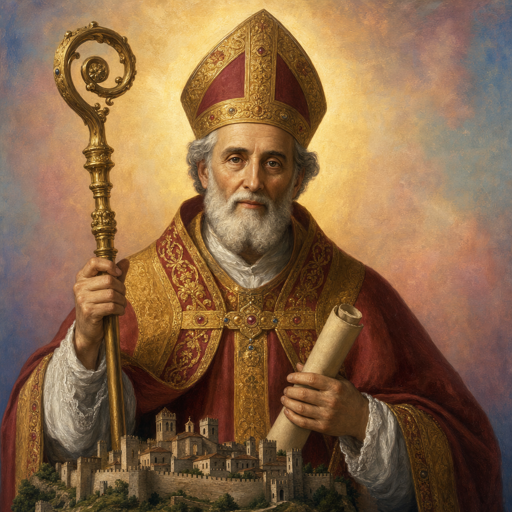 Portrait of St. Ubald of Gubbio