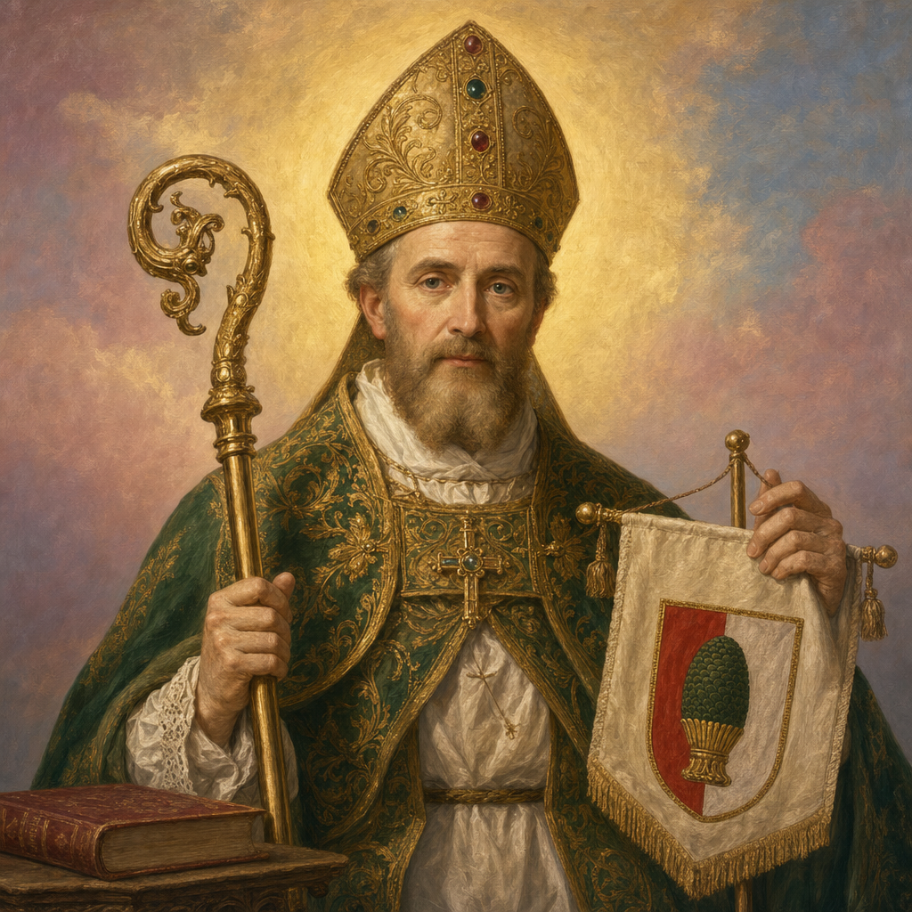 Portrait of St. Ulrich of Augsburg