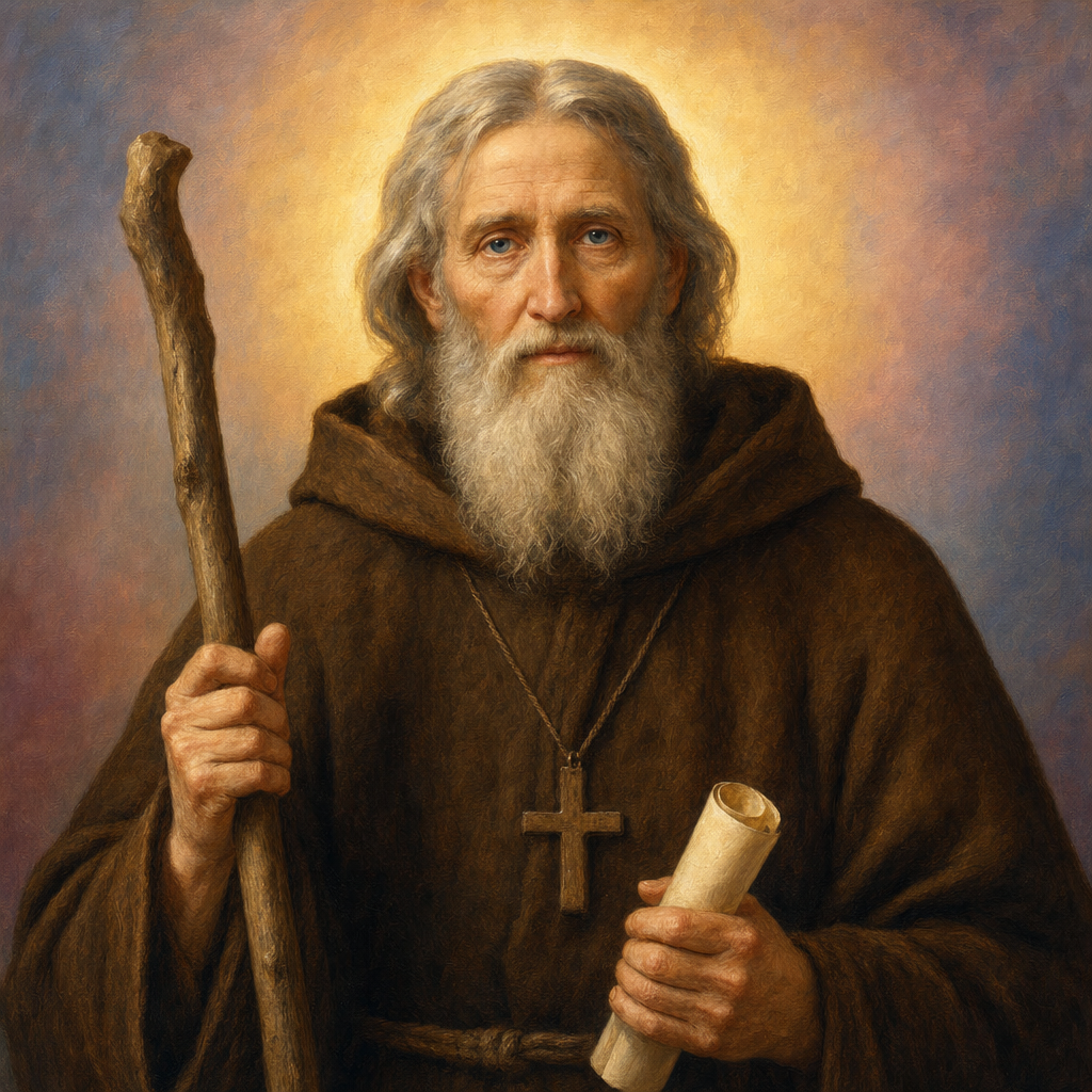 Portrait of St. Ursicinus of Saint-Ursanne