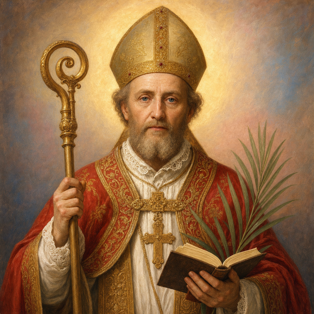 Portrait of St. Vaast