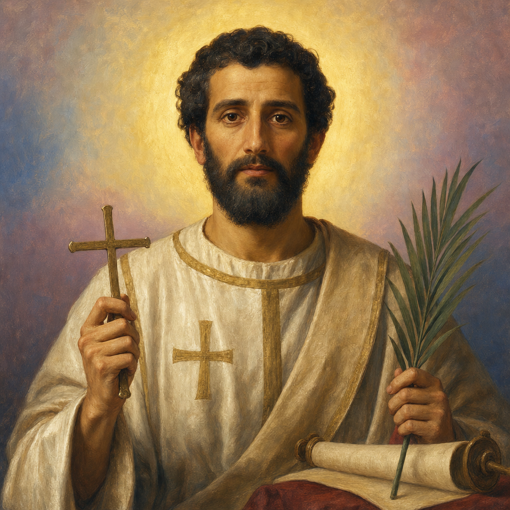 Portrait of St. Valens of Jerusalem