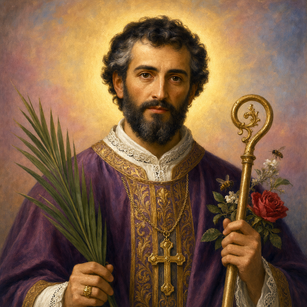 Portrait of St. Valentine of Terni