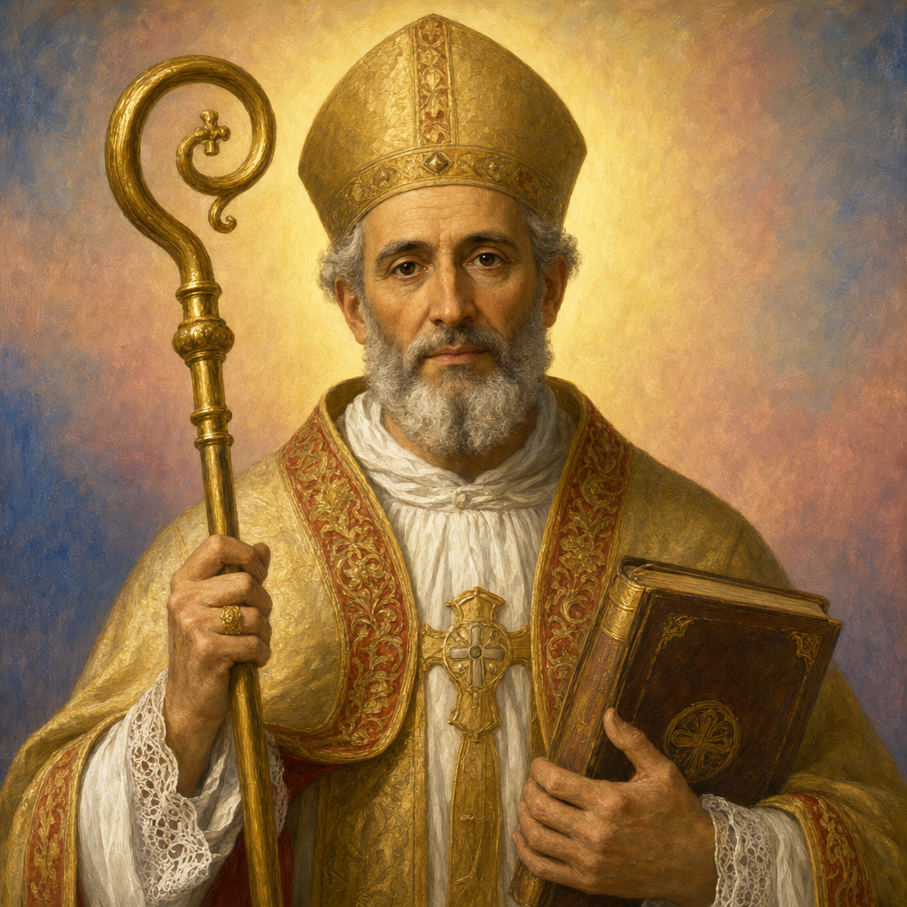 Portrait of St. Venerius of Milan