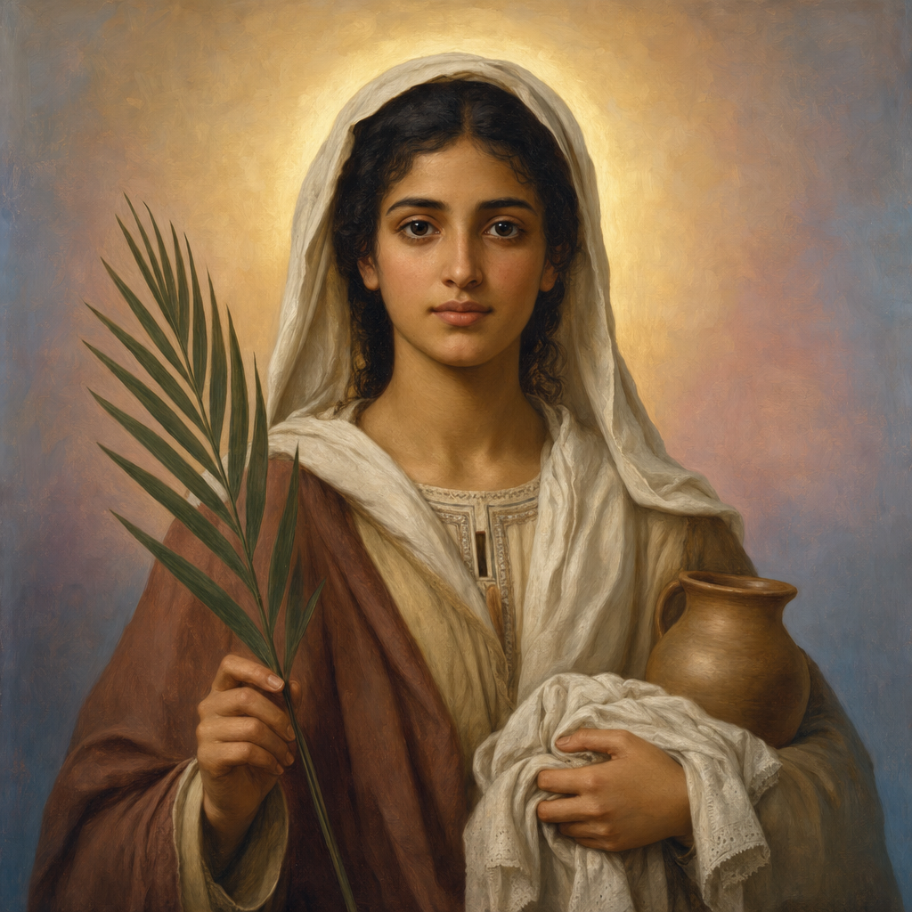 Portrait of St. Verena