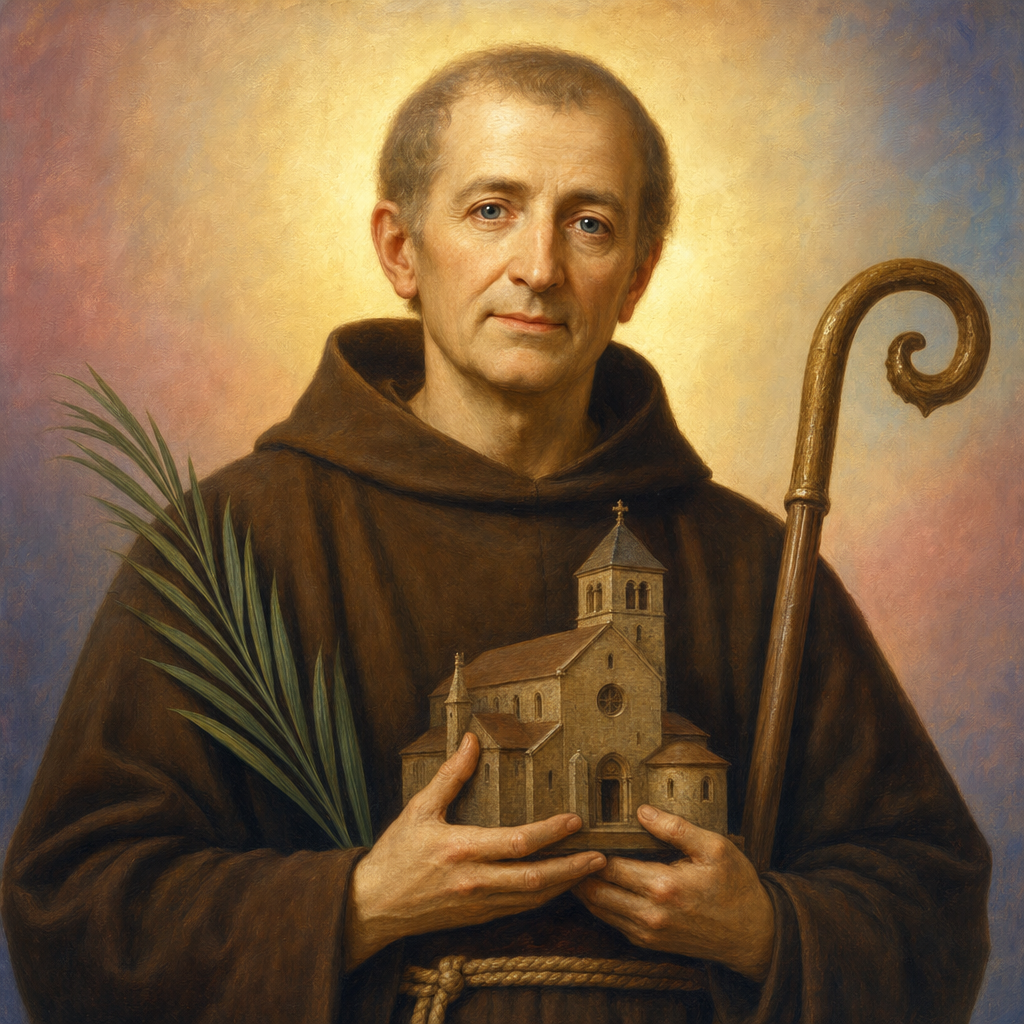 Portrait of St. Vitalis of Savigny