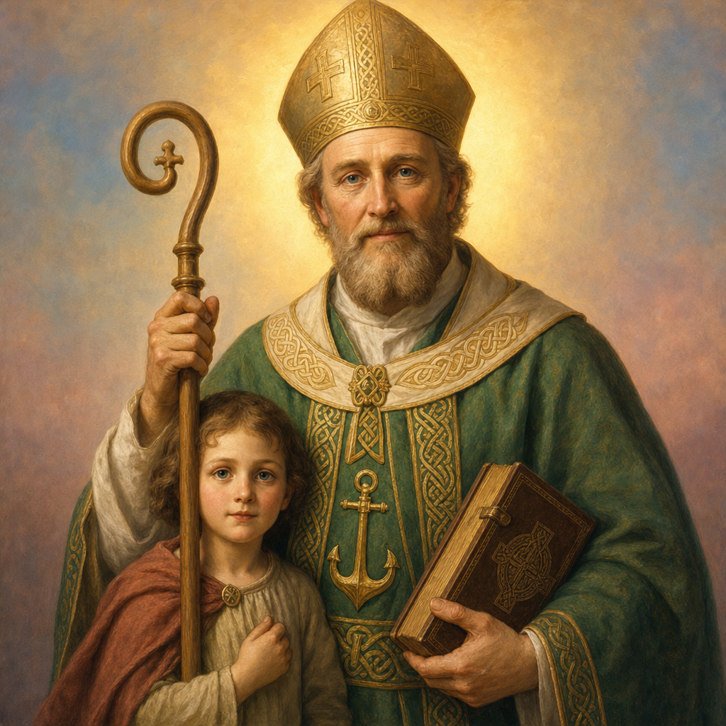 Portrait of St. Vulfran