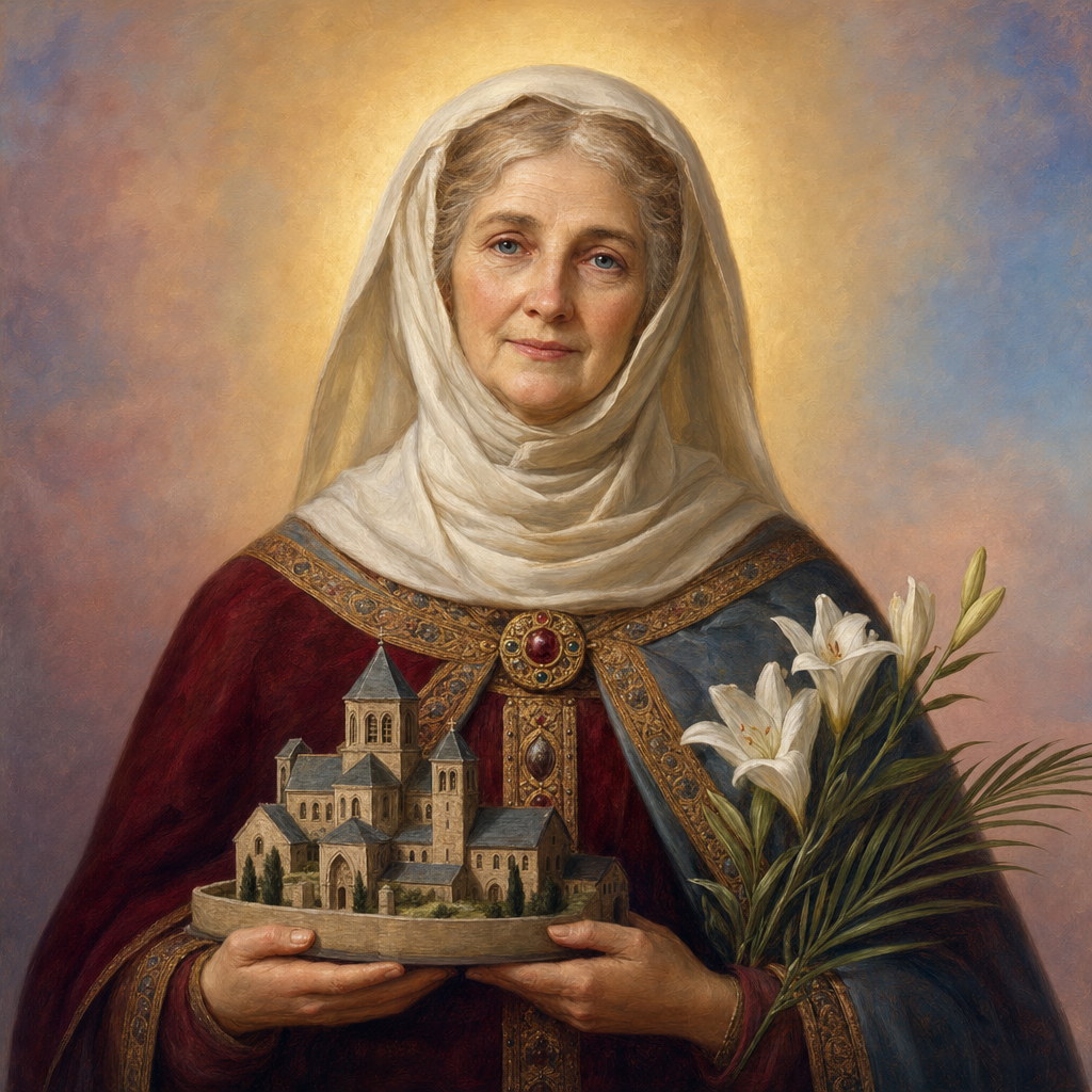 Portrait of St. Waldetrudis