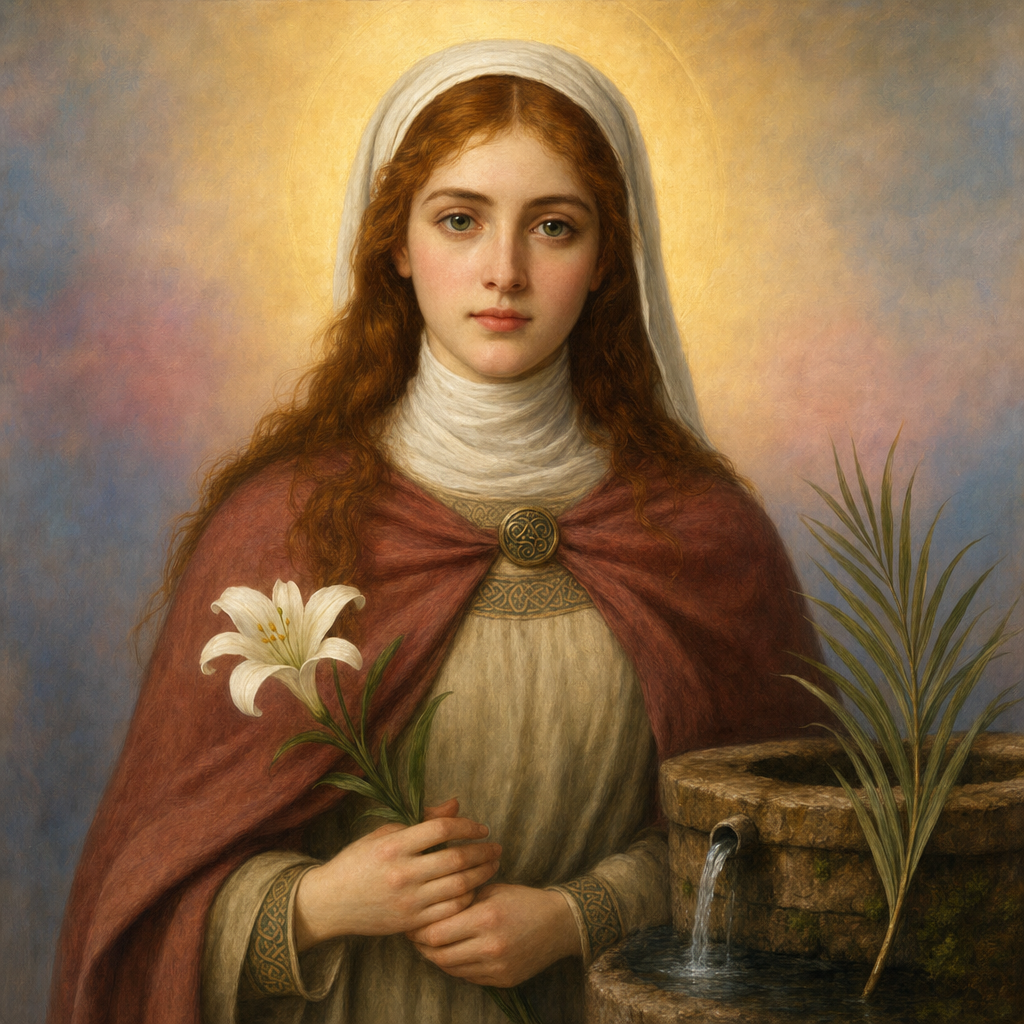 Portrait of St. Winifred